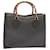GUCCI Bamboo Tote Bag Cuir Gris Auth ep3668  ref.1315745