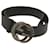 GUCCI Interlocking Belt Leather 34.6""-37.4"" Black Auth ar11535  ref.1315825