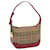 BURBERRY Nova Check Shoulder Bag Canvas Beige Auth 68655 Cloth  ref.1315829