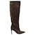 Free Lance Leather boots Brown  ref.1315870