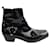 Calvin Klein Leather boots Black  ref.1315884