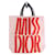 Dior Tote Bag rouge Tissu  ref.1315892
