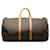 Keepall LOUIS VUITTON Travel bags Other Brown Cloth  ref.1315989