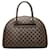 LOUIS VUITTON Travel bags Timeless/classique Brown Leather  ref.1315994