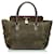 Hermès HERMES Handbags Green Suede  ref.1316043