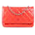 Wallet On Chain Carteira de bolsas CHANEL com corrente atemporal/clássico Rosa Couro  ref.1316094