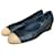 Chanel Zapatos de tacón Negro Cuero  ref.1316147