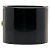 Bracciale manchette Chanel CC oro e metallo nero Blu scuro - vista 2