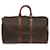 Louis Vuitton Keepall 45 Brown Cloth  ref.1316197