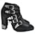 Toga Pulla multi strap ankle boots Black Leather  ref.1316216