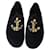 Chaussure plate en daim Louis Vuitton Coton Noir  ref.1316222