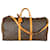 Louis Vuitton Canvas Monogram Keepall Bandouliere 60 Brown Cloth  ref.1316313