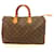 Louis Vuitton Speedy 35 Monogram - SA822 Brown Leather  ref.1316326