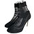 Dolce & Gabbana Stivaletti in pelle e tulle neri 39 Nero - vista 6