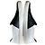 Sneakers slip on Chanel in pelle nera e bianca Nero Bianco - vista 5
