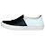 Sneakers slip on Chanel in pelle nera e bianca Nero Bianco - vista 9