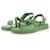 Autre Marque GIA BORGHINI  Sandals T.eu 36.5 leather Green  ref.1316372