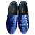 Sneakers slip on Céline in pelle verniciata blu navy - vista 4