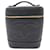 Bolsa Chanel Black CC Caviar Vanity Bag Preto Couro  ref.1316415