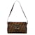 Fendi Brown Zucca Shoulder Bag Cloth Cloth  ref.1316477