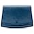 Louis Vuitton Bolsa Azul Epi Tilsitt Cinto Couro  ref.1316482