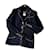 Chanel Veste en tweed à boutons Paris / Venise emblématique Bleu Marine  ref.1316491