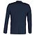 Theory Single-Breasted Blazer in Navy Blue Polyester - view 3