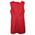 Diane Von Furstenberg Mini-robe Carpreena Ponte en viscose rouge Fibre de cellulose  ref.1316504