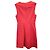 Diane Von Furstenberg Minivestido Carpreena Ponte de viscosa roja - vista 3