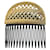 Magnificent precious hair comb hair clip DOLCE & GABBANA Golden Metal  ref.1316620
