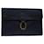 Christian Dior Bolsa de ombro em couro azul marinho Auth bs12730  ref.1316643