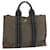 Hermès HERMES Fourre Tout PM Hand Bag Canvas Gray Auth bs12718 Grey Cloth  ref.1316704