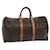 Louis Vuitton Monogram Keepall 50 Boston Bag M41426 LV Auth ki4245 Cloth  ref.1316714