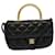 GIVENCHY Hand Bag Leather 2way Black Auth 69502A  ref.1316722