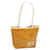 FENDI Tote Bag Patent leather Yellow Auth ti1601  ref.1316743