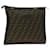 FENDI Zucca Canvas Clutch Bag Brown Auth am5949 Cloth  ref.1316752