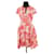 Dior Robe en soie Rouge  ref.1316830