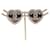 Chanel Boucles d'oreilles cloutées cœur CC Doré  ref.1316927