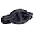 Hermès Trimaillon PM Chaine d'Ancre Hair Accessory Black Pony-style calfskin  ref.1316989