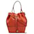 Loewe Leather Balloon Bucket Bag Orange Pony-style calfskin  ref.1317025