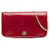 Loewe Leather Flap Wallet on Chain Pink Pony-style calfskin  ref.1317026