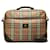 Burberry Haymarket Check Canvas Handbag Brown Cloth  ref.1317051