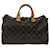Louis Vuitton Speedy Bandoulière 35 Brown Cloth  ref.1317332