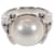 Tasaki 18K Pearl Ring Silvery  ref.1317338