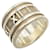 Tiffany & Co Silver Atlas Ring Silvery  ref.1317339