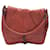 Bottega Veneta Leather Flap Handbag Red Pony-style calfskin  ref.1317353