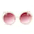 Chloé Occhiali da sole tondi colorati Rosso  ref.1317369