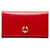 Gucci Leather Flap Wallet Red Pony-style calfskin  ref.1317391