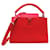 Louis Vuitton Taurillon Capucines PM Red Pony-style calfskin  ref.1317547
