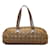 Chanel New Travel Line Mini-Boston-Tasche Braun Nylon  ref.1317573